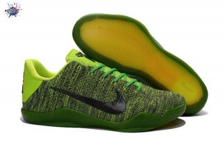 Meilleures Nike Zoom Kobe 11 Elite Fluorescent Vert Noir
