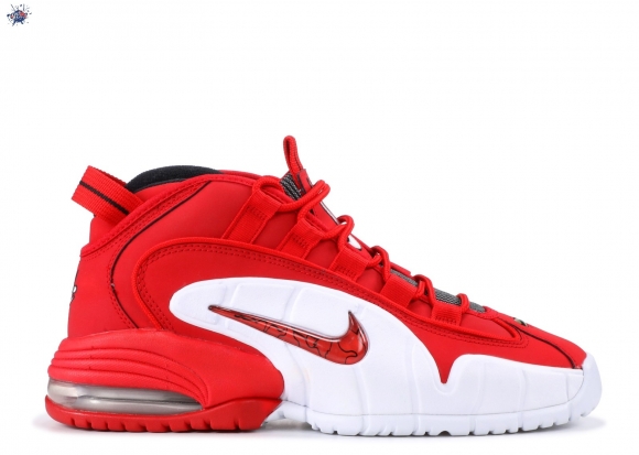 Meilleures Nike Air Max Penny "Rival Pack" Rouge Blanc Noir (685153-600)