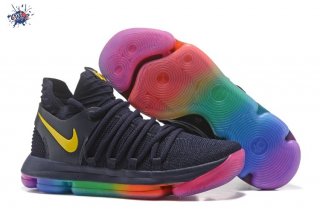 Meilleures Nike KD X 10 "Be True" Noir Multicolore