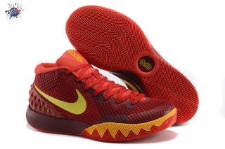 Meilleures Nike Kyrie Irving I 1 Rouge Jaune