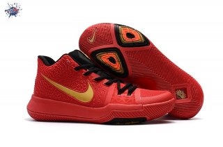 Meilleures Nike Kyrie Irving III 3 Rouge Or