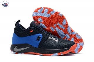 Meilleures Nike PG 2 Noir Bleu Orange (aj2039-400)