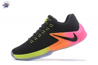Meilleures Nike Zoom Clear Out Low Noir Orange Rose