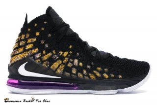 Nike Lebron 17 "Lakers" Bianca Noir (BQ3177-004/BQ3178-004)