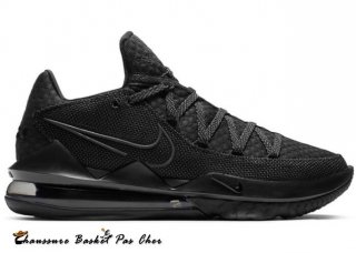 Nike Lebron 17 Low "Triple Noir" Gris Sombre (CD5007-003)