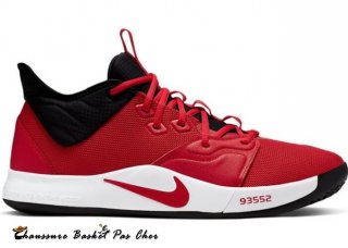 Nike Pg 3 Université Rouge Blanc (AO2607-600)