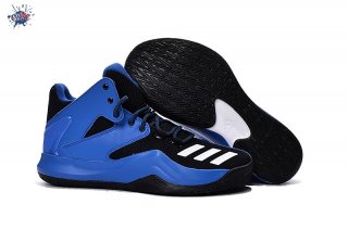 Meilleures Adidas Derrick Rose 6.5 Noir Blanc Bleu