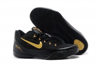 Meilleures Nike Kobe 9 Elite Or Noir