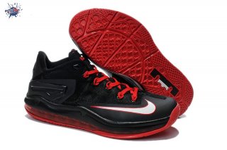 Meilleures Nike Lebron 11 Rouge Noir