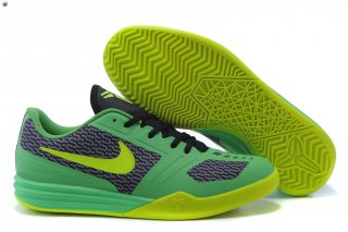 Meilleures Nike Zoom Kobe 10 Noir Fluorescent Vert