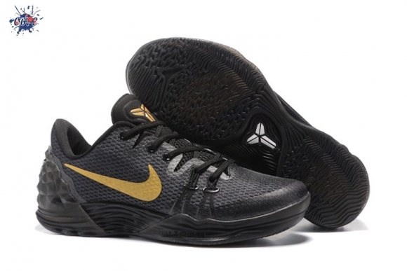 Meilleures Nike Zoom Kobe 5 Noir Or