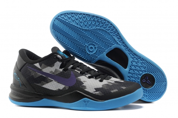 Meilleures Nike Zoom Kobe 8 Noir Pourpre