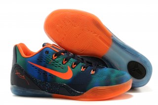 Meilleures Nike Zoom Kobe 9 Elite Foncé Bleu Orange
