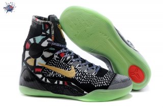 Meilleures Nike Zoom Kobe 9 Elite Or Vert Noir